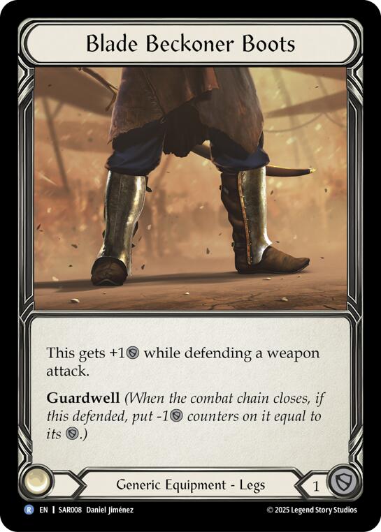 Blade Beckoner Boots [SAR008] (GEM Pack 2)