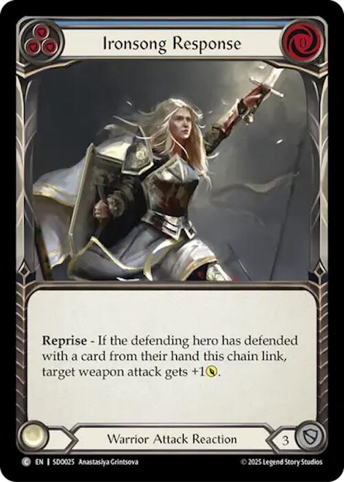 Ironsong Response (Blue) (Regular) [SDO025] (GEM Pack 2)