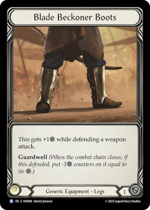 Blade Beckoner Boots [SEN008] (GEM Pack 2)