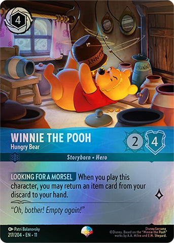 Winnie the Pooh - Hungry Bear (Epic) (217/204) [Winterspell]