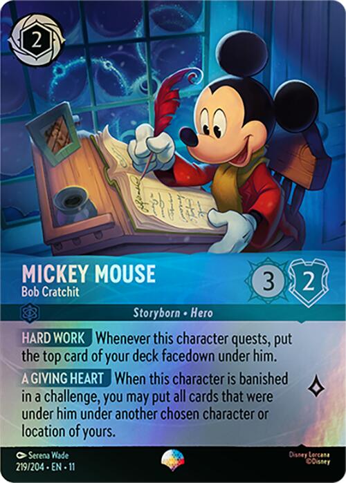 Mickey Mouse - Bob Cratchit (Epic) (219/204) [Winterspell]