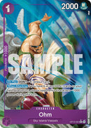 Ohm (Alternate Art) [Adventure on Kami's Island]