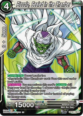 Piccolo, Sealed in the Chamber (BT31-135) [Impact Beyond Dimensions]