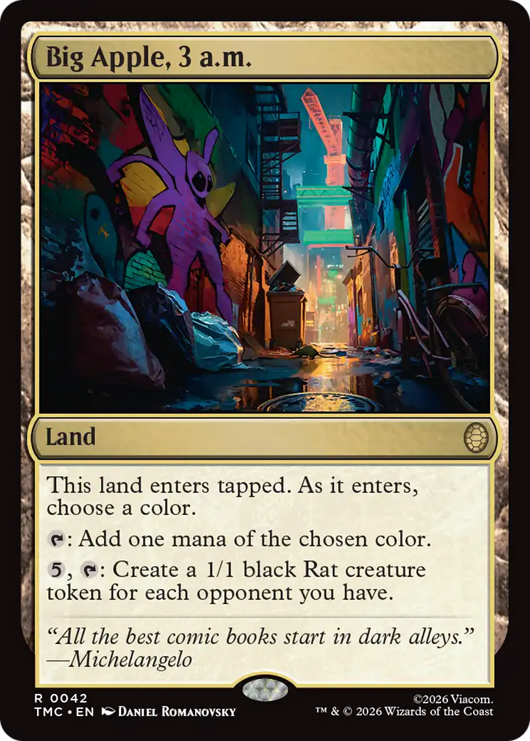 Big Apple, 3 a.m. [Teenage Mutant Ninja Turtles Commander]