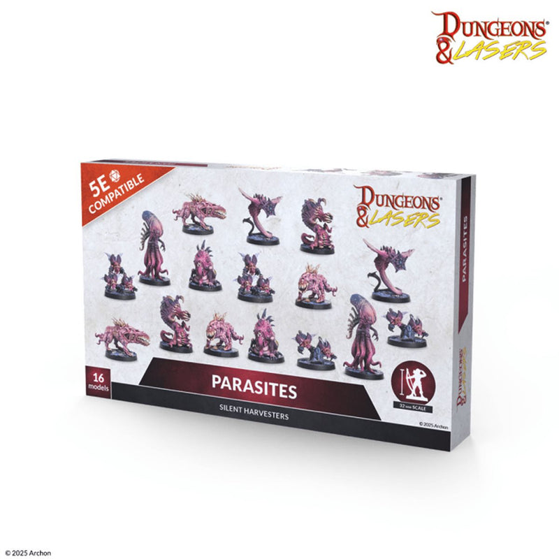 Dungeons & Lasers Miniatures: Parasites