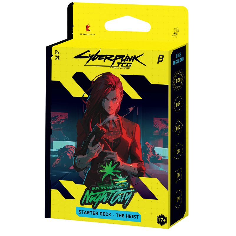 Cyberpunk TCG BETA Starter Deck THE HEIST