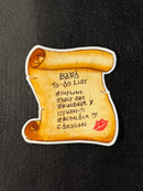 Sticker - Bard To-do List
