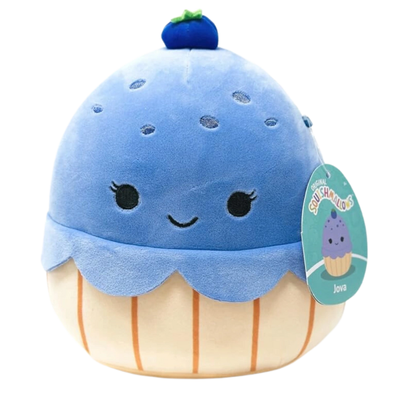 Squishmallow 8" Breakfast Squad - Jova the Blueberry Muffin