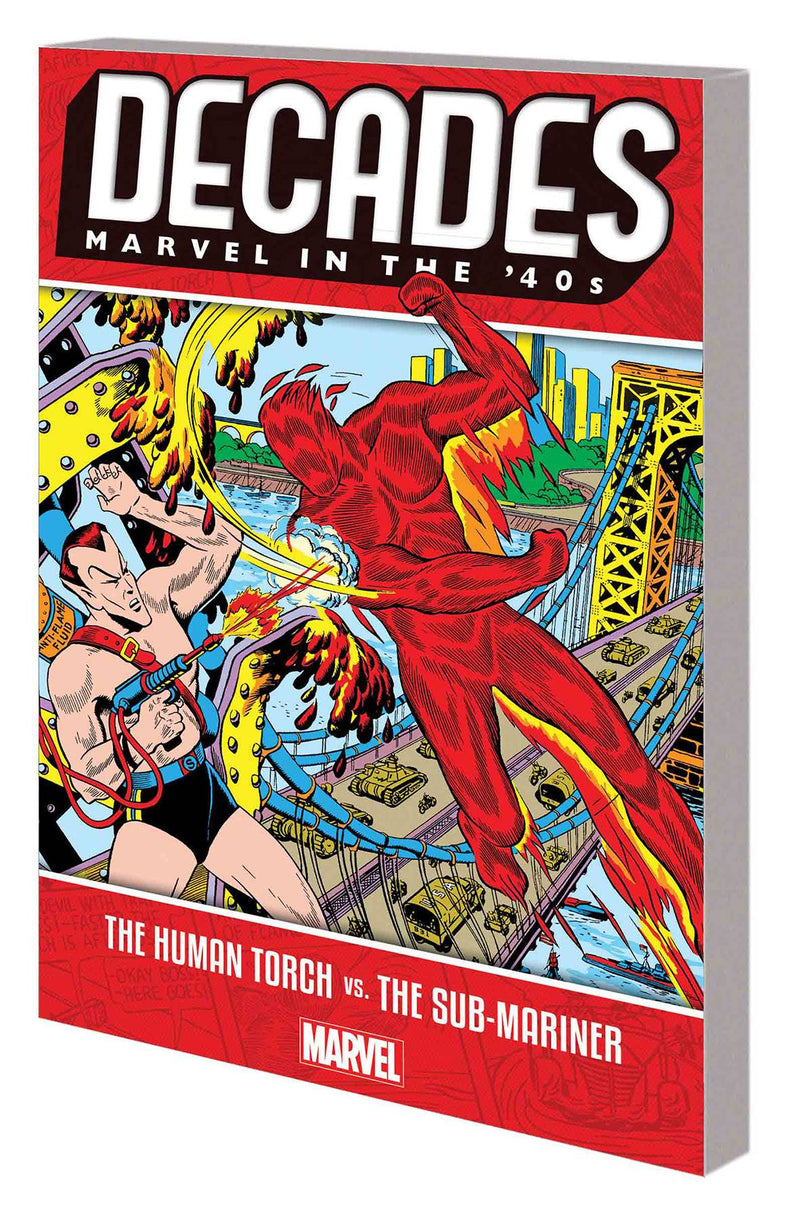 Decades Marvel in the '40s: The Human Torch Vs. The Sub-Mariner TP