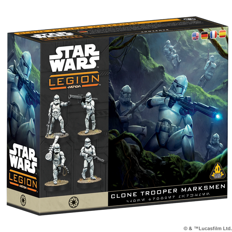 Star Wars: Legion - Galactic Republic Clone Trooper Marksmen