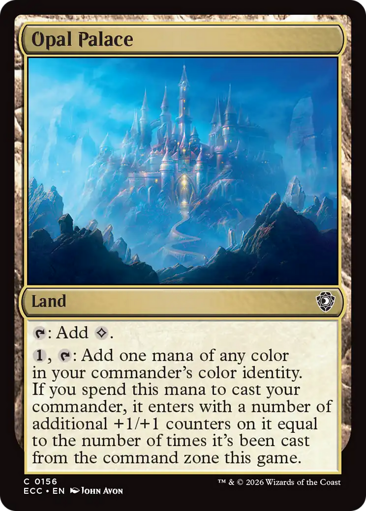 Opal Palace [Lorwyn Eclipsed Commander]