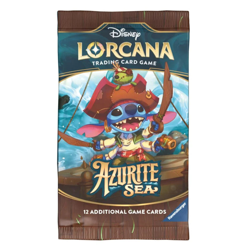 Disney Lorcana Azurite Sea Booster Pack