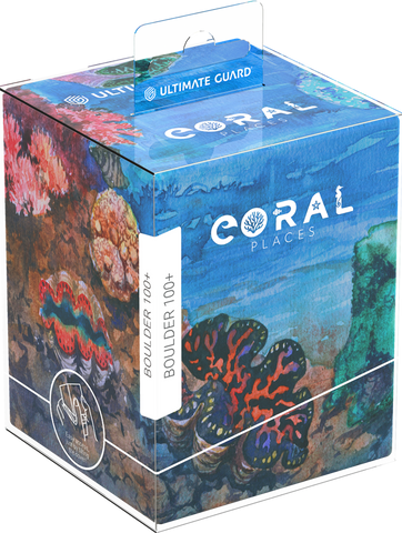 Ultimate Guard - Deck Case 100+ Boulder - Coral Places - Coralline Eden
