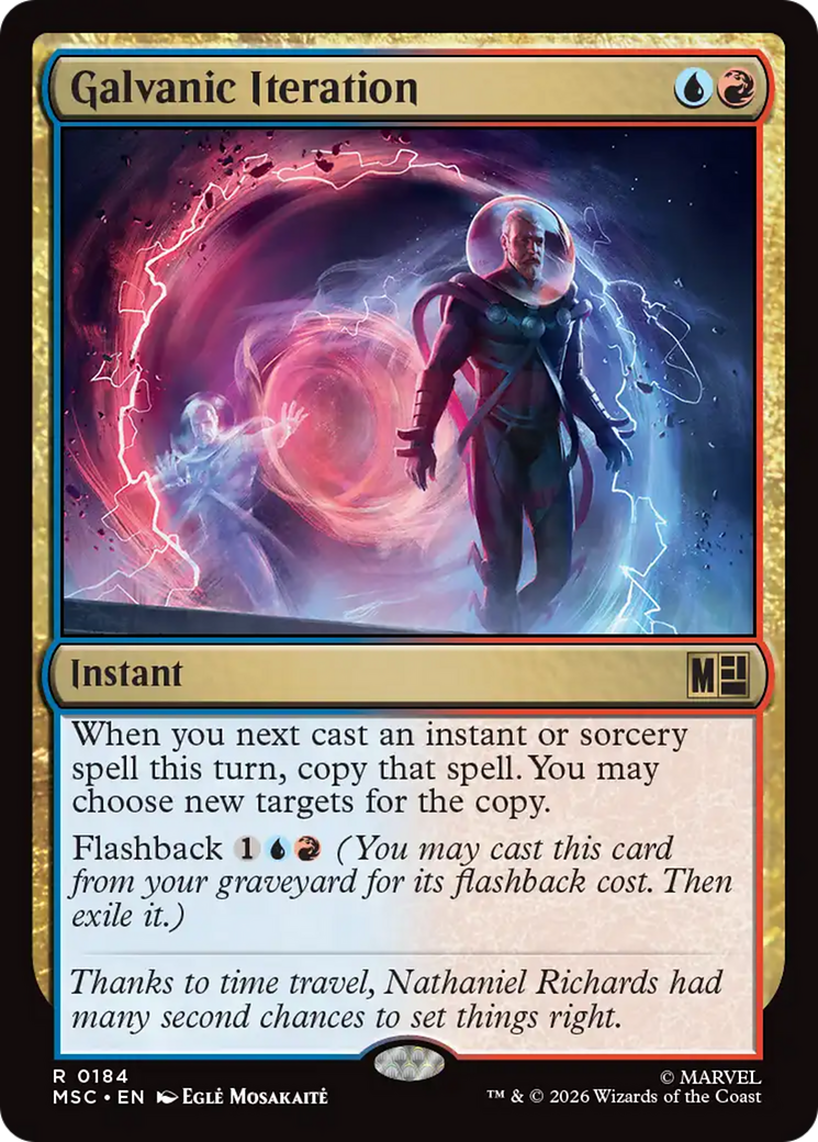 Galvanic Iteration (Surge Foil) [Marvel Super Heroes Commander]