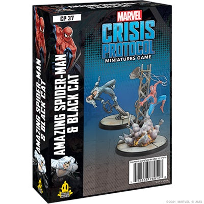 Marvel Crisis Protocol: Amazing Spider-Man and Black Cat Character Pack