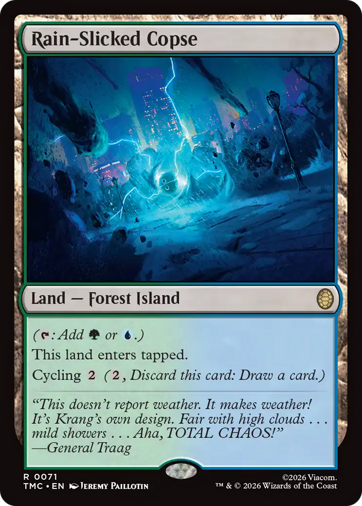 Rain-Slicked Copse [Teenage Mutant Ninja Turtles Commander]