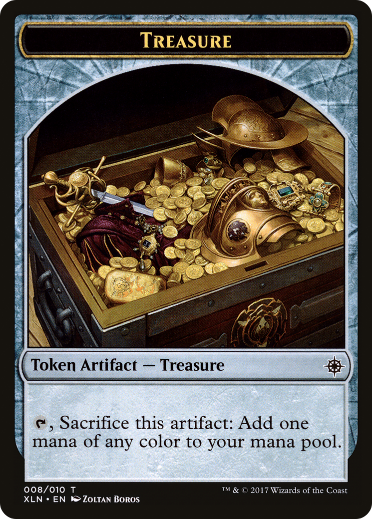 Elf // Treasure (0013) Double-Sided Token [The Hobbit Tokens]