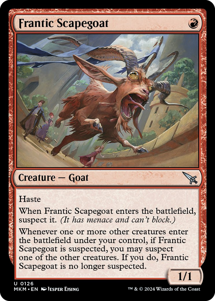 Frantic Scapegoat [Murders at Karlov Manor]