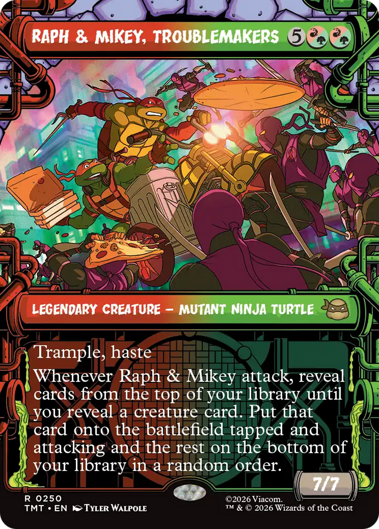 Raph & Mikey, Troublemakers (Showcase) [Teenage Mutant Ninja Turtles]