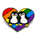 Enamel Pin: Pride Penguins