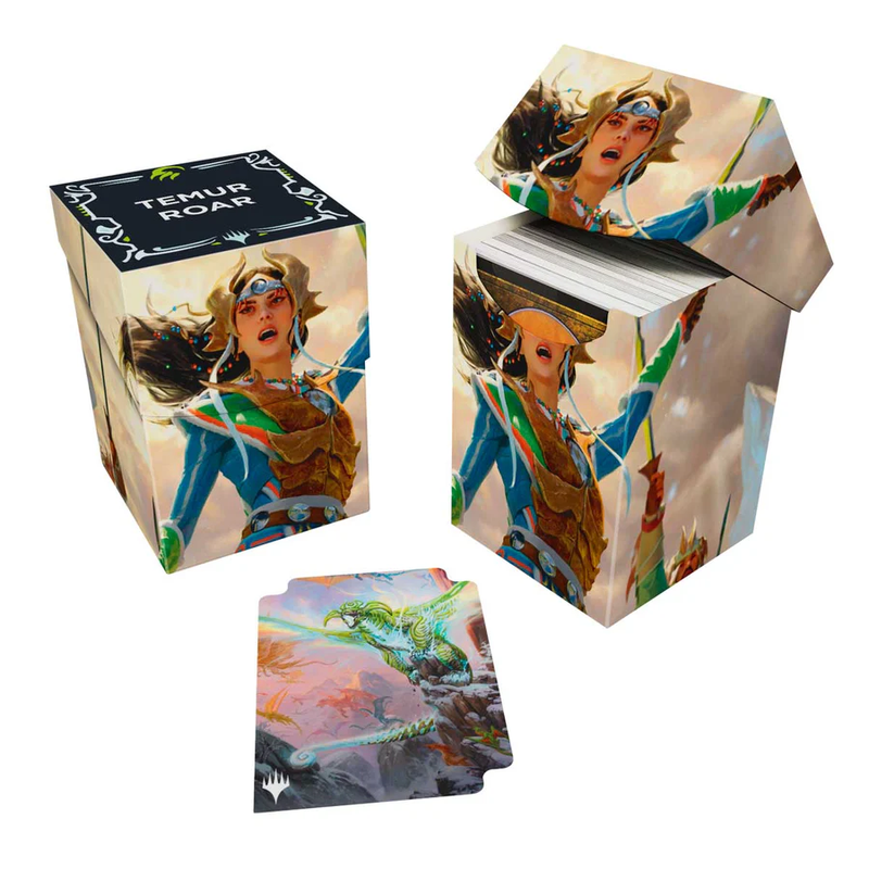 UltraPro 100+ Deck Box Tarkir: Dragonstorm - Eshki, Temur’s Roar / Ureni of the Unwritten