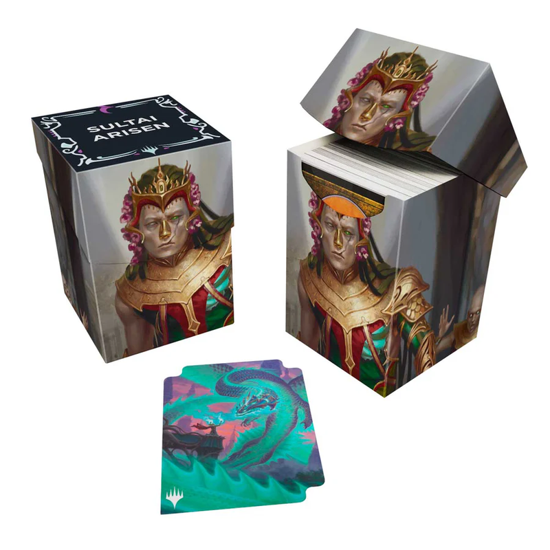 UltraPro 100+ Deck Box Tarkir: Dragonstorm - Kotis, Sibsig Champion / Teval, the Balanced Scale