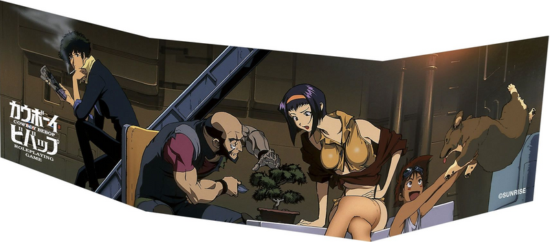 Cowboy Bebop RPG - Big Shot Game Master Screen