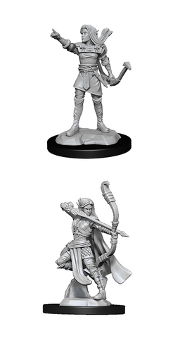 Nolzur's Marvelous Miniatures: Elf Ranger Female