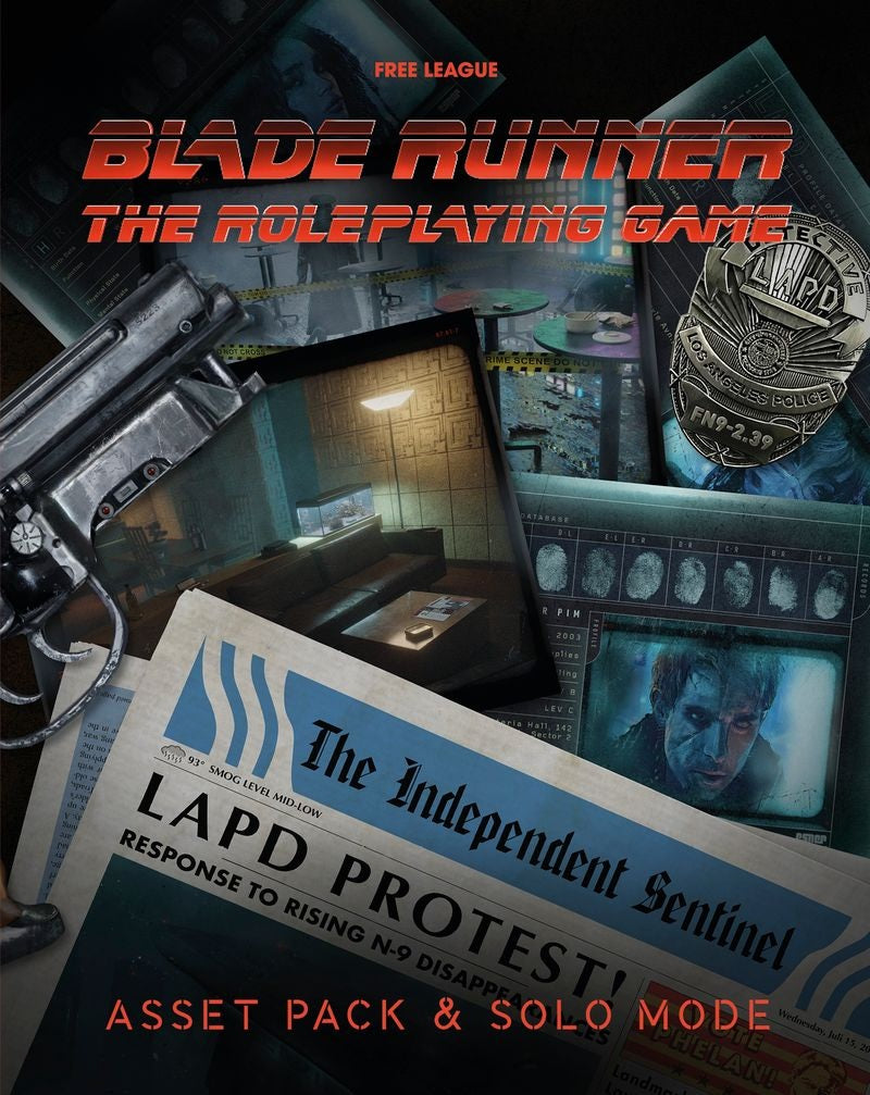 Blade Runner RPG: Asset Pack & Solo Mode