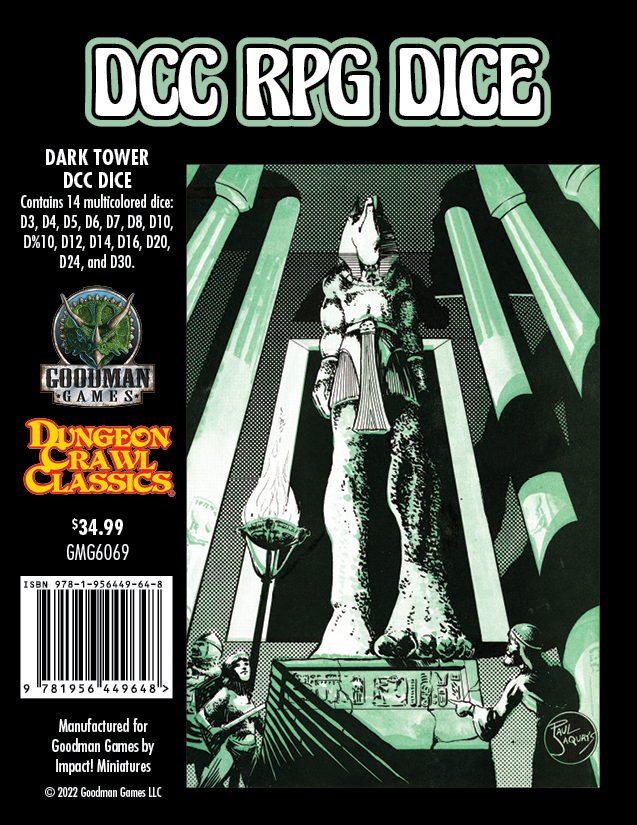 Dungeon Crawl Classics Dice: Dark Tower