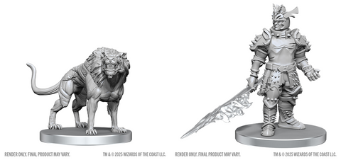 Nolzur's Marvelous Miniatures: Hell Hound & Narzugon