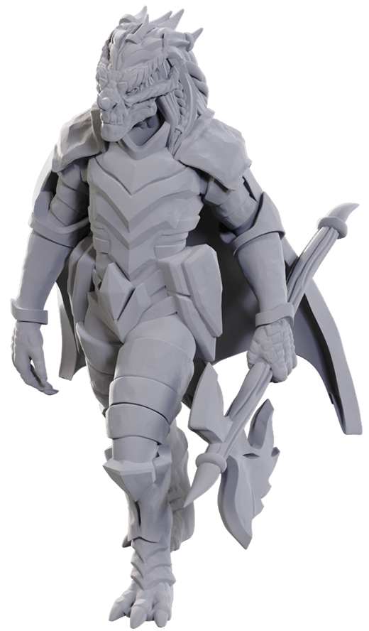 Nolzur's Marvelous Miniatures: Dragonborn of Tiamat