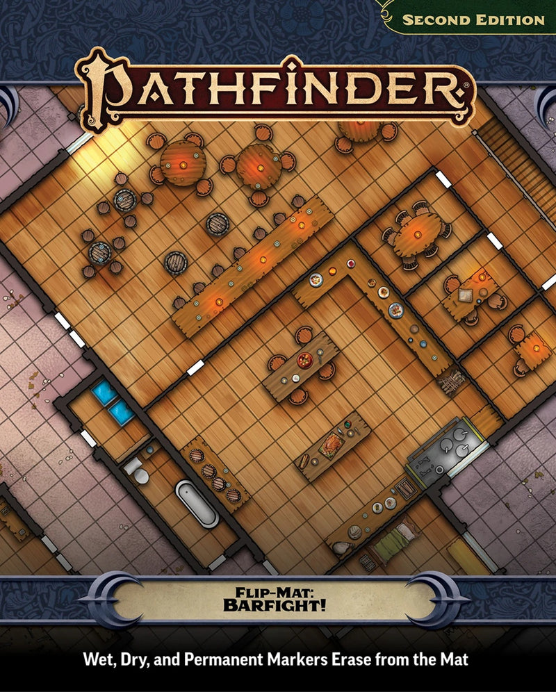 Pathfinder Flip-Mat: Barfight!