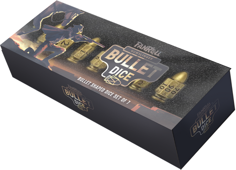 Gunslinger: Bullet Dice Resin Set of 7