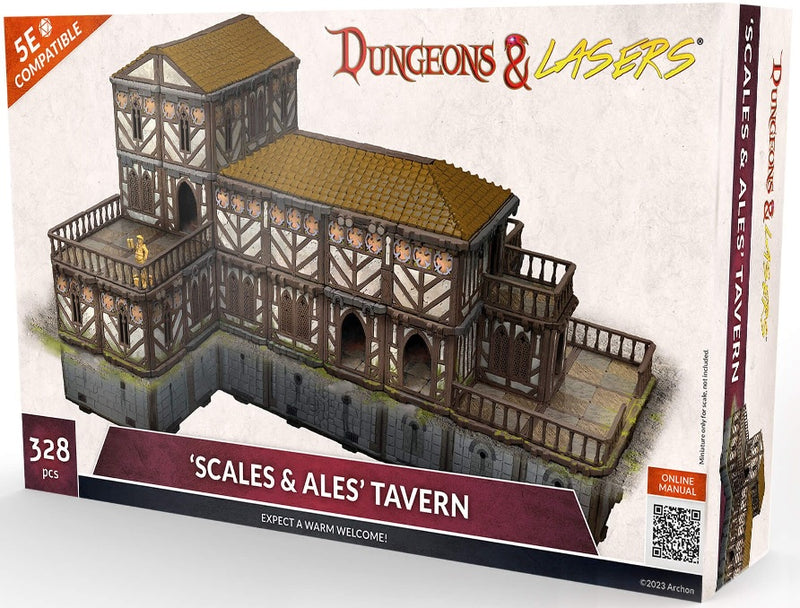 Dungeons and Lasers: 'Scales and Ales' Tavern