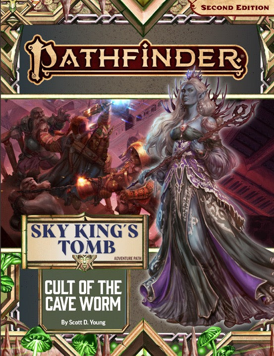 Pathfinder 2E: Sky King's Tomb - Cult of the Cave Worm