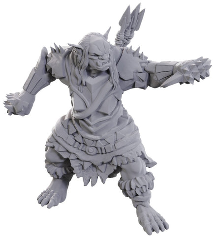 Pathfinder Unpainted Minis: Orc Brute