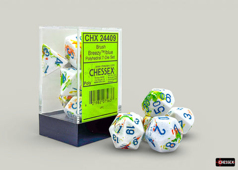 Brush Breezy/Blue 7 Die Set - CHX 24409