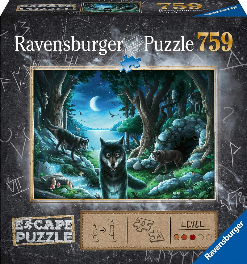 Escape Puzzle 759 Piece: The Curse of the Wolves