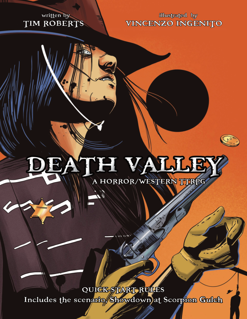 Death Valley: A Horror/Western TTRPG