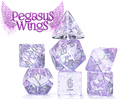 Holographic Dice - Pegasus Wings Dice 7-Die Set