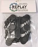 Replay Workshop - Recycled Plastic Miniature Bases - 1" Round