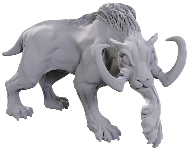 Critical Role Unpainted Miniatures: Moorbounder