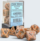 Speckled Rust/black 7 Die Set - CHX25333