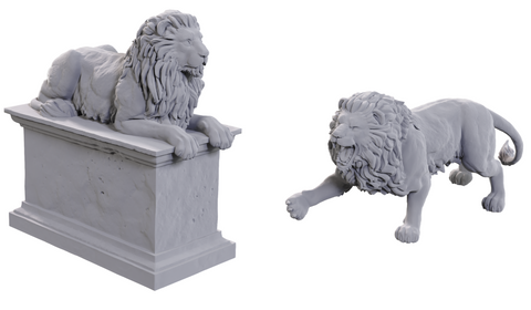 Nolzur's Marvelous Miniatures: Stone Lion