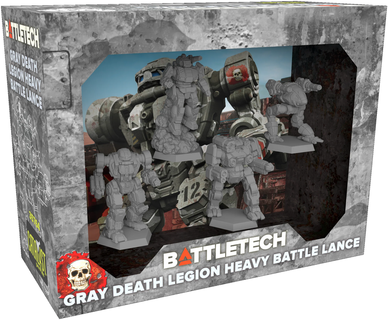 Battletech Gray Death Legion Heavy Battle Lance