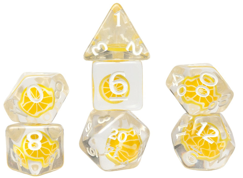Sirius Dice - Dice Set - Fruit Slice - Lemon
