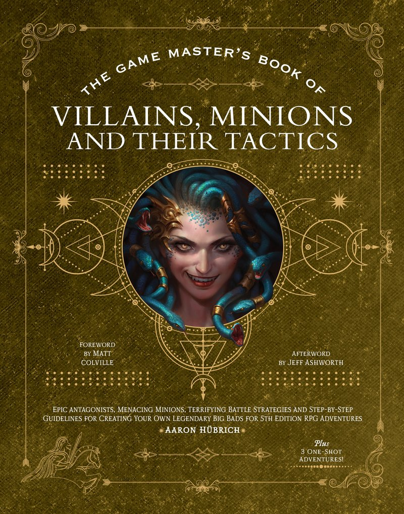 The Game Master's Book of Villains, Minions, and Their Tactics