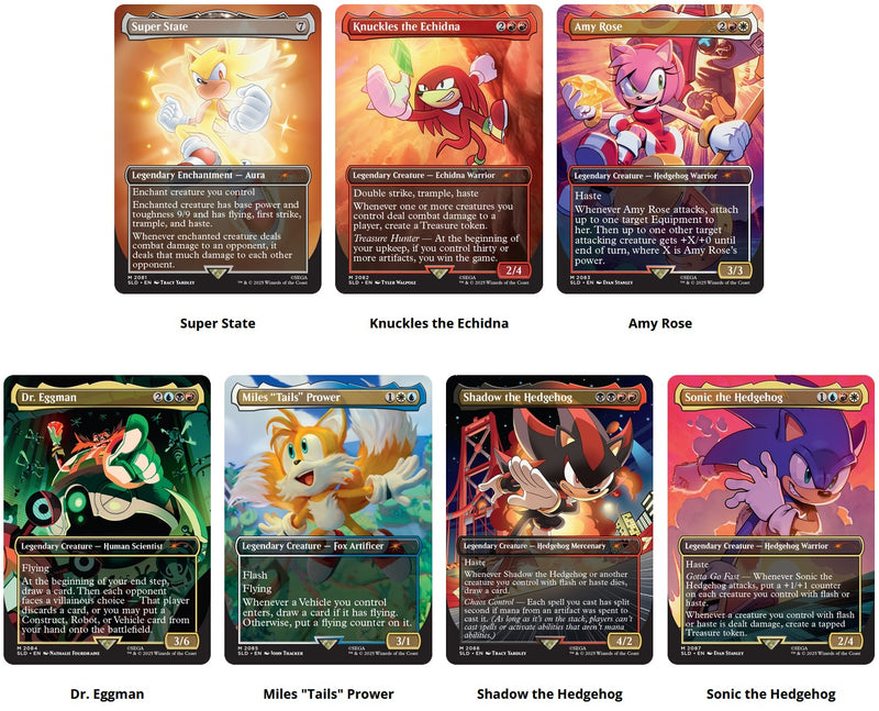 SECRET LAIR Sonic Legends NONFOIL
