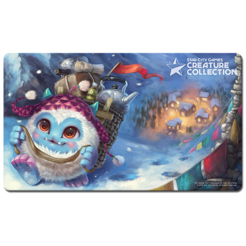 StarCityGames.com Playmat - Creature Collection - Yety, Steady, Go!